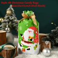 thumbnail image 1 of Bolsas de papá noel para dulces y galletas, 5/10 piezas, decoración navideña, 2023 bolsas de regalo, bolsa de embalaje de navidad, suministros para fiestas de año nuevo 2024, 1 of 4