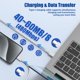 thumbnail image 5 of Cable USB C a USB C de carga rápida, paquete de 4 unidades de 60 W para iPhone, 5 of 7