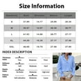 thumbnail image 2 of T-Shirts for Women, Womens Plaid Shirts 2025 Plus Size Holiday Party Tops Ruffled V-Neck Blouse Long Sleeve Casual Fall Winter Lounge Wear Christmas Photo Outfits Machine Beige M, 2 of 4
