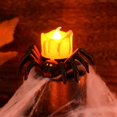 thumbnail image 4 of Halloween Decorations LED Candle Light Plastic Spider Pumpkin Lamp for Home Bar Haunted House Halloween Party Decor Horror Props, 4 of 4
