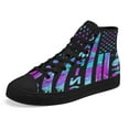 thumbnail image 7 of Camping Happy Campers High Top Canvas Shoes Sneakers Black Size 11.5, 7 of 7