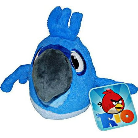 Angry Birds Blue Rio Talking Plush Toy (Best Talking Birds Australia)
