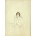 thumbnail image 3 of Elizabeth Murray 14x18 Black Modern Framed Museum Art Print Titled - Study for Portrait of Boy with Book, 3 of 5