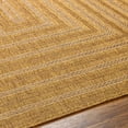 thumbnail image 6 of BoutiqueRugs Dyami Geometric Bordered Area Rug - Modern Minimalist Solid Color Carpet for Living Room, Patio, Terrace - Outdoor Safe - Beige, Cream - 18" x 18" Sample, 6 of 10