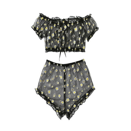 Emmababy Women s Lingerie Set Beautiful Lace Bra and High Waisted Briefs Sets