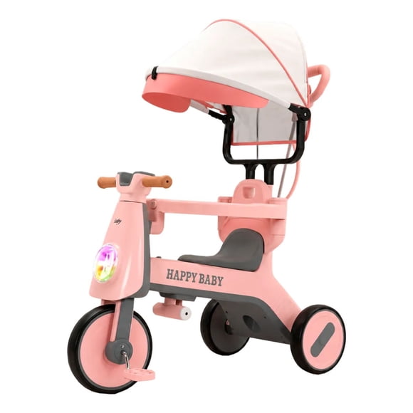 Montable 3 En 1 Komfort: Bicicleta De Equilibrio Triciclo Y Carrito De Paseo