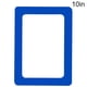 thumbnail image 1 of Etiqueta engomada del marco de la pared de la foto Etiqueta engomada removible del arte de la foto del marco de la foto del PVC de 2 capas para el refrigerador de la sala de estar, azul, 10 " Sweethay LF0072-19B, 1 of 6