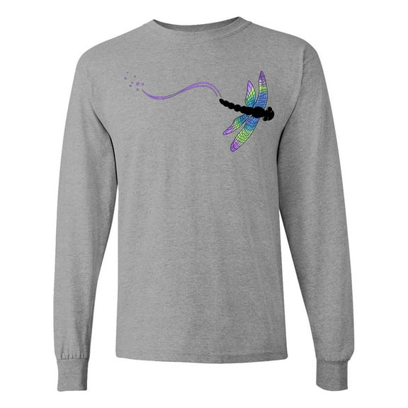 Inktastic Dragonfly Long Sleeve T-Shirt