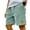 BC29-Light Green, variant on ADSSDQ Mens Shorts, Men's Corduroy Shorts-Elastic Drawstring Waist Summer Beach Loose Fit Short with Pockets Dark Green XL