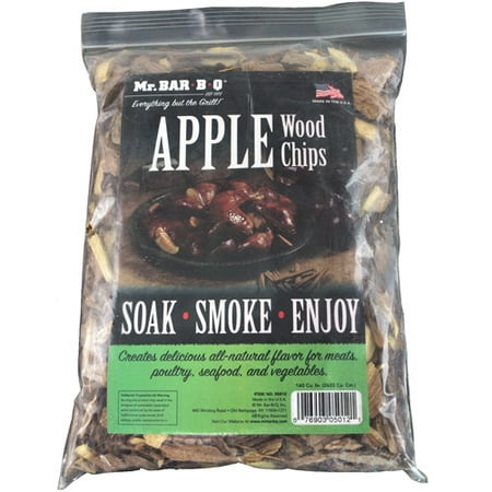 Mr. Bar-B-Q Apple Wood Smoking Chips, 2-Pack