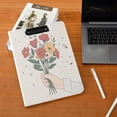 thumbnail image 5 of FORMRS A4 Clipboard Folder with Pen Holder Horizontal Foldable School Office Binder, Beige Cute Flower, 5 of 9