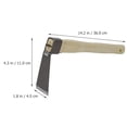 thumbnail image 4 of Hoe Hand Rake Garden Tool Tools for Gardening Outdoor Weeder Tilling Soil Wood Handle, 4 of 6