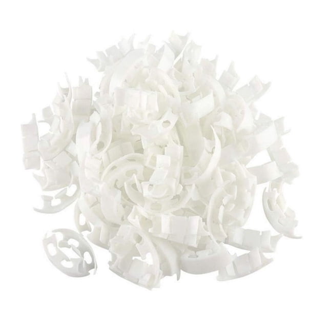 100 Uds doblador de plantas planta de entrenamiento de bajo estrés ramas doblador Clips de flexión Clips de entrenador de plantas para bajo