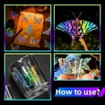 thumbnail image 3 of Butterfly Holographic Stickers Decorative Waterproof Adhesive Decals 100 Pack, 3 of 8