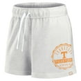 thumbnail image 2 of Women's Fanatics Oatmeal Tennessee Volunteers Win Badge Shorts, 2 of 3