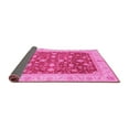 thumbnail image 2 of Ahgly Company Indoor Rectangle Oriental Pink Modern Area Rugs, 5' x 7', 2 of 4