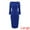 Royal Blue, variant on DARING DIVA Women's 3/4 Sleeve Pencil Boat Neck Elegant Midi Dress 2XL Fushcia