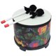 thumbnail image 3 of Tambor tom de piso de 8 pulgadas, tambor tom de piso de 8 pulgadas, tambor tom de piso para niños, instrumentos de percusión, artesanía superior, 3 of 14