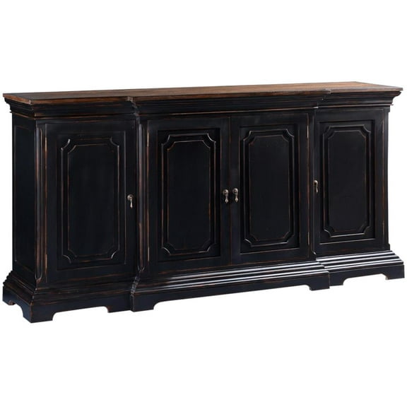 Edward Sideboard-Rustic Pecan Blackwashed Beauty