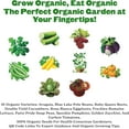 thumbnail image 2 of Epic Gardening Organic Vegetable Garden Kit, 10 Non-GMO Varieties, Includes Tomatoes, Squash, Pumpkins, Beans & More, Perfect for Raised Beds, 2 of 6