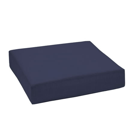 Better Homes & Gardens Navy 24" x 24" Outdoor Deep Seating Seat Cushion