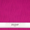 thumbnail image 2 of Zelouf Stripe Knit Jacquard  , Sewing, DIY, Crafts Fabric by the Yard, Baroque Fuchsia, 1 Yard, 2 of 4
