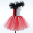 thumbnail image 5 of Disfraz de payaso aterrador para niñas, vestido de tutú de terror para Halloween, disfraces de payaso asesino espeluznantes, vestidos de tul para fiesta de carnaval para niños, 5 of 5