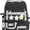 Black, variant on KKLDOGS Kawaii ita Backpack Cute Lace Backpack Coquette Aesthetic Back Pack Y2K Daypack with Clear Pockets
