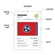 thumbnail image 4 of Juego de mesa The 50 States Game US Geography para niños y adultos, 4 of 6