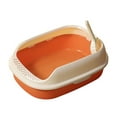 thumbnail image 3 of GROWTH TANK Toilette pour Chaton Bac à Litière Orange, 3 of 9