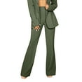 thumbnail image 3 of Bovemsi Lounge Pants Women High Waisted Versatile Fashionable Business Commuting Autumn Casual Formal Pants Palazzo Pants, 3 of 9