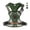 Green, variant on NOYAFA Dog Harness & AirTag Holder, No Pull, Reflective Soft Vest Black M