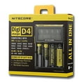 thumbnail image 2 of Nitecore Digicharger D4 Battery Four Bays Charger with LCD Display, 2 of 2