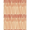Better Homes & Gardens Coral Gwen Stripe Peel and Stick Wallpaper