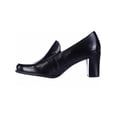 thumbnail image 4 of Franco Sarto Nolan Tailored Slip-on Loafer Pumps, Black, 4 of 5