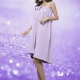 thumbnail image 2 of Bath Towel Robe for Women, Lightweight Soft Towel Shower Wraps Bathrobe, for Spa, Sauna, and Pool, 2 of 2