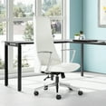 thumbnail image 2 of High Back Office Chair in Dillon Snow White in   Fabric, 2 of 11