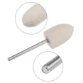 thumbnail image 4 of Wool Felt Mounted Mandrel 12mm x 18mm 1/10 Inch Shank Conical Bits, 20 Pieces, 4 of 6