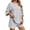 short sets 35#GY1, variant on WAYUTE Womens 2 Piece Outfits Round Neck Versatile Comfortable Solid Color Casual Travel Summer Loungewear Matching Clothing