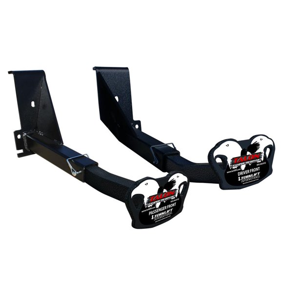 Torklift Camper Tie Down C3220 Frame Mount; No Drilling Required; Powder Coated; Black; Forged Steel; Set Of 2