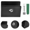 thumbnail image 3 of Yueyihe 8pcs Glass Clamp Mirror Hanger Heavy Duty Mirror Hook Frameless Mirror Clip Size M, 3 of 8