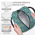 thumbnail image 3 of Rocae Cars Transportation for Leakproof Lunch Box for Adults, Wide Opening Lunch Tote Bag, Reusable Lunch Cooler Bag, 3 of 6