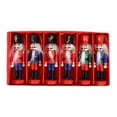 thumbnail image 3 of Conjunto de adornos de Cascanueces de Navidad, Cascanueces de escritorio, figuras de Cascanueces de madera de Navidad para gabinete perfecl Figuras de Cascanueces, 3 of 5