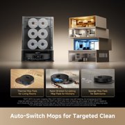 Dreame Matrix10 Pro Cleaning Bundle Robot Vacuum and Mop with 29000Pa Suction, Hot water Mop Washing, with AI RGB Avoidance, Black