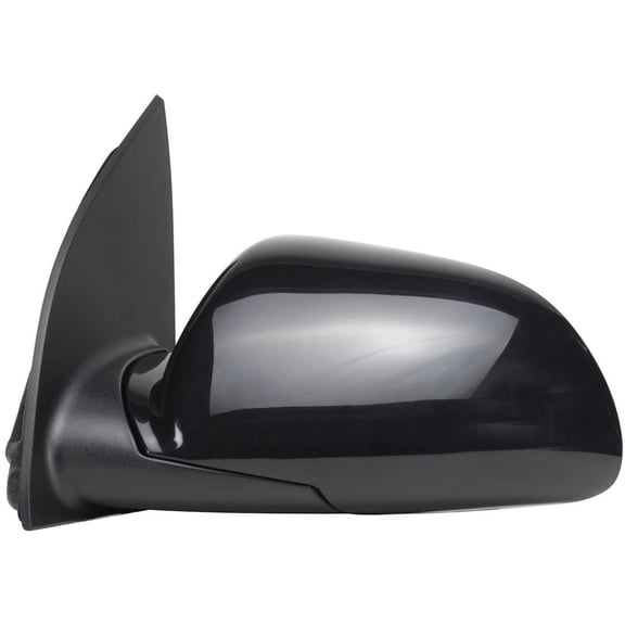 62090G - Fit System Driver Side Mirror for 04-07 Saturn Vue, 05-09 Chevy Equinox, Pontiac Torrent, black PTM, foldaway, Power Fits select: 2005-2009 CHEVROLET EQUINOX