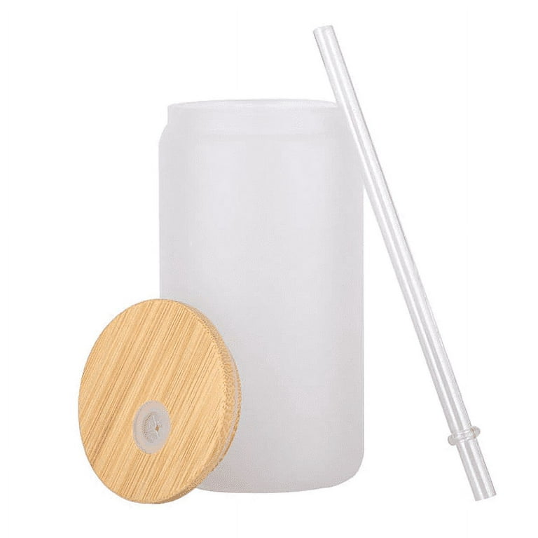 16oz Turkey Time Glass Cup with Bamboo Lid & Straw #100065 – Sayers & Co.