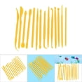 thumbnail image 3 of Plastic Clay Sculpting Set, 14Pcs Pottery Shaper for Polymer Modeling Soft Clay Fondant Cake, 3 of 7