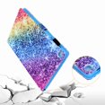 thumbnail image 5 of Galaxy Tab A 8.0 2019 T290 T295 Case, Dteck Slim Premium Leather Folio Stand Cover with Card Holder Slot for Samsung Galaxy Tab A 8 inch 2019 Release T290 T295 Tablet, Colorful Drill, 5 of 5