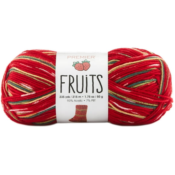 Premier Fruits Yarn-Strawberry 2052-12