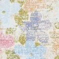 thumbnail image 6 of Safavieh Summer Alys Outdoor Floral Distressed Area Rug, Blue/Pink, 5'3" x 7'6", 6 of 7
